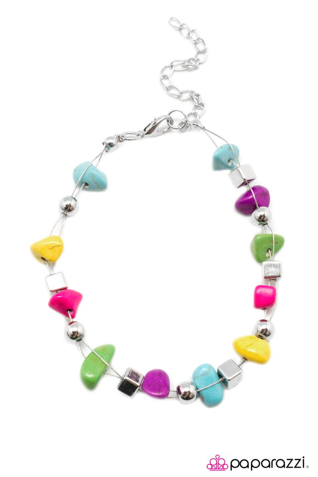 Paparazzi ♥ This Calls For A PEBBLE-bration! - Multi ♥ Bracelet
