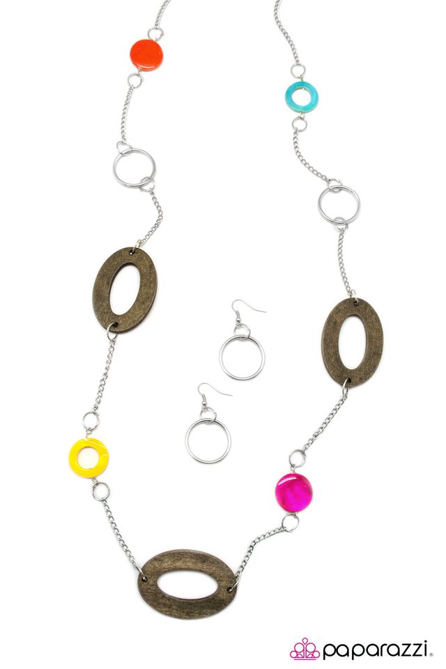 Paparazzi ♥ See the Distinction? - Multi ♥ Necklace