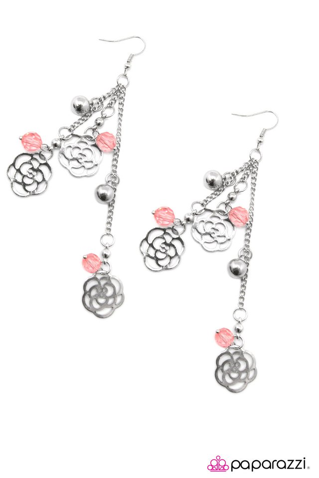 Paparazzi ♥ Getting the Hang of It - Orange ♥ Earrings