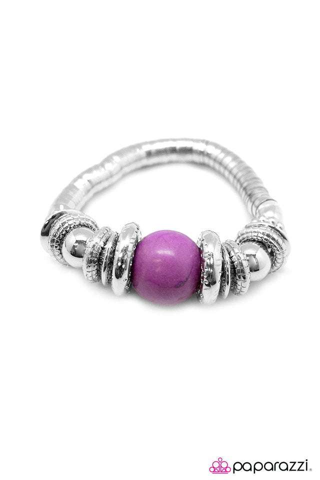 Paparazzi ♥ Do As The Romans Do... - Purple ♥ Bracelet