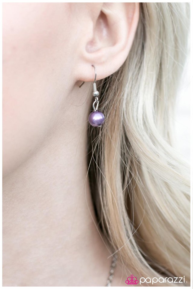 Paparazzi ♥ I Can See Your Halo - Purple ♥ Necklace