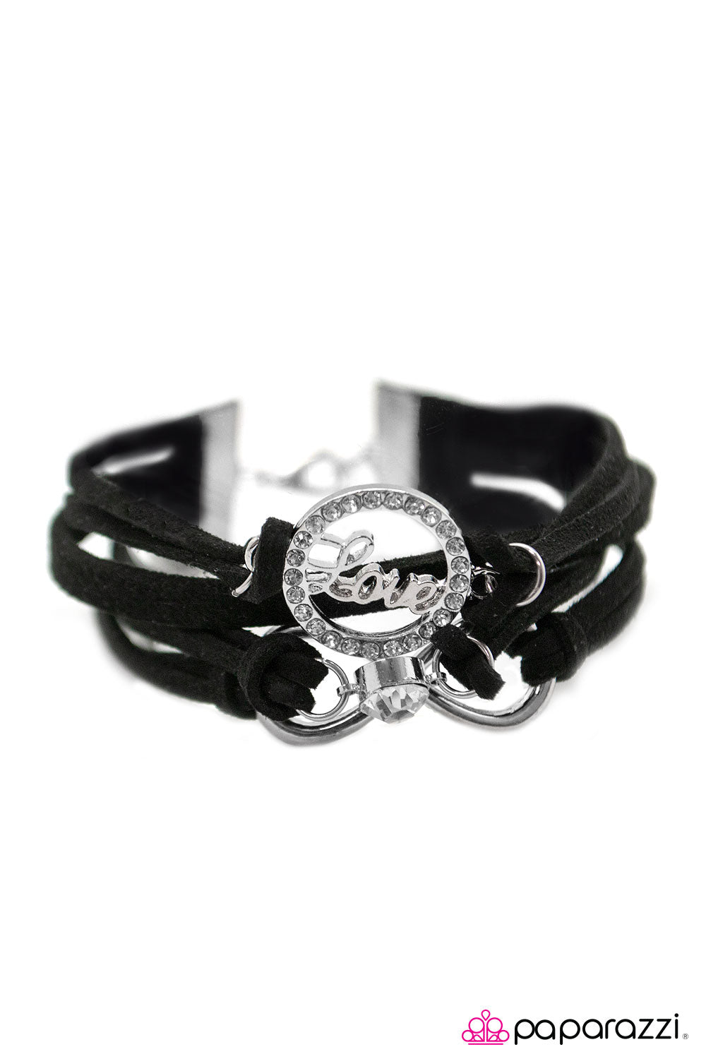 Paparazzi ♥ I Will Always Love You - Black ♥ Bracelet