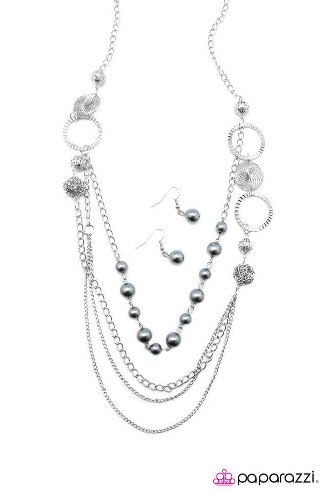 Paparazzi ♥ Ready for Romance - Silver ♥ Necklace