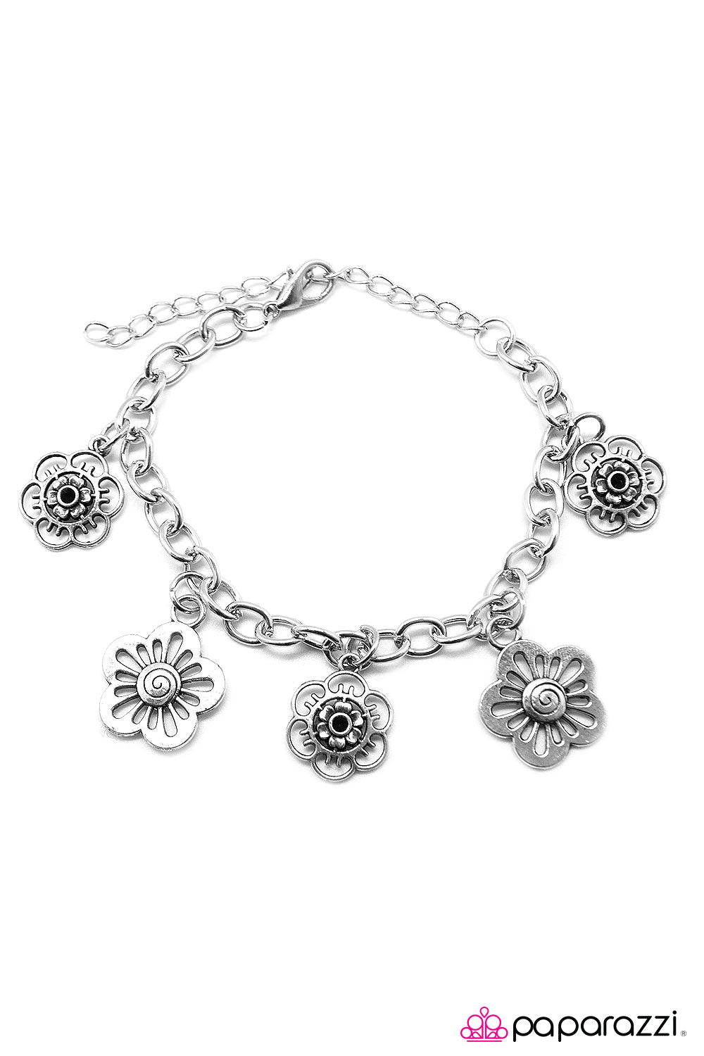 Paparazzi ♥ The First Day of Spring - Silver ♥ Bracelet