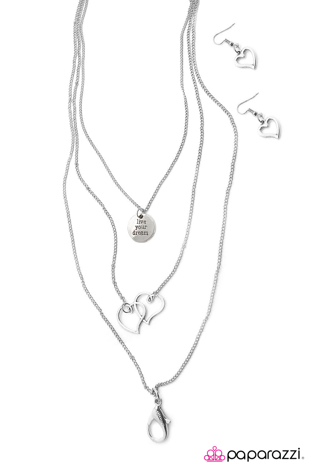 Paparazzi ♥ May All Your Dreams Come True - Silver ♥ Lanyard