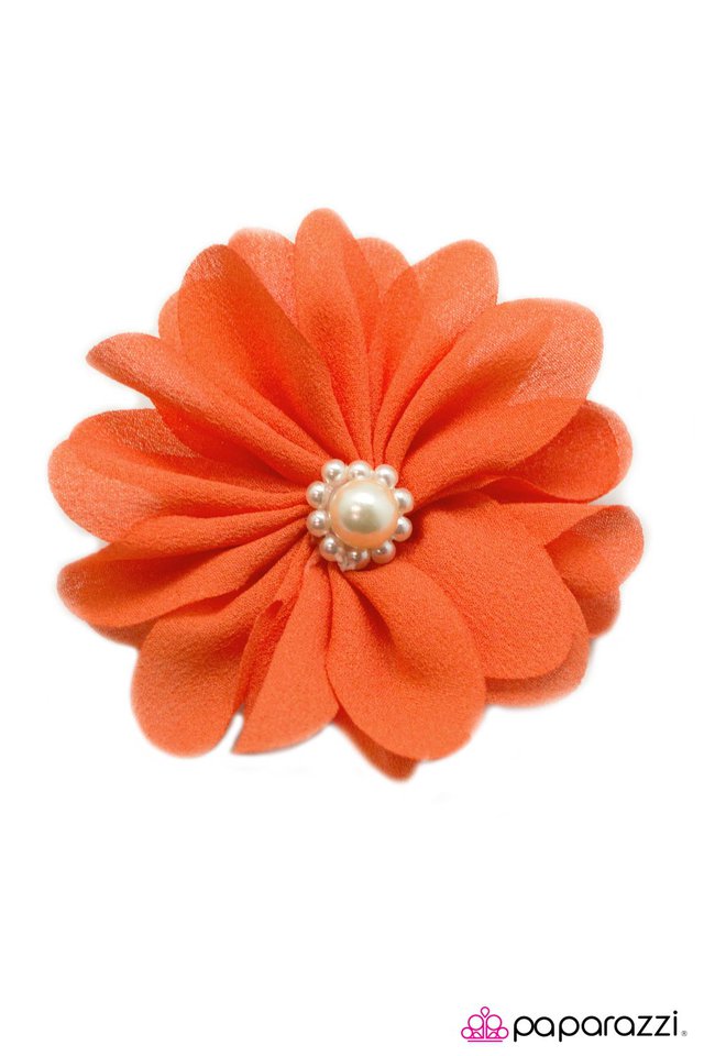 Paparazzi ♥ Sunny Days - Orange ♥ Hair Clip