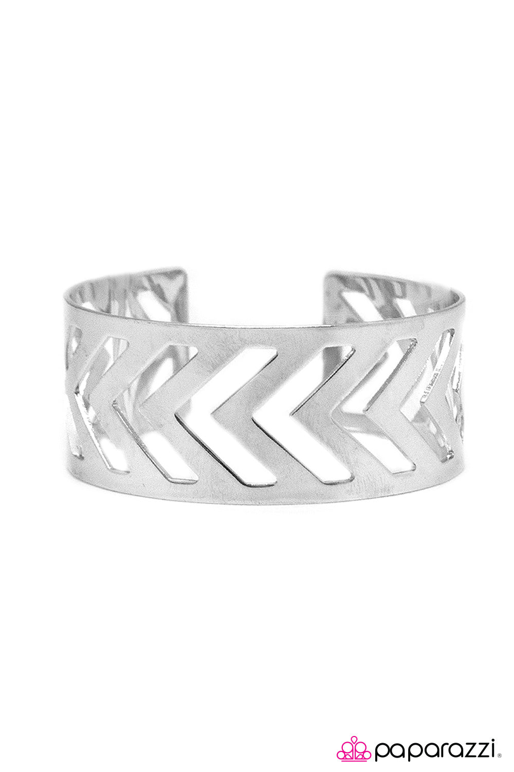 Paparazzi ♥ Follow The Leader - Silver ♥ Bracelet