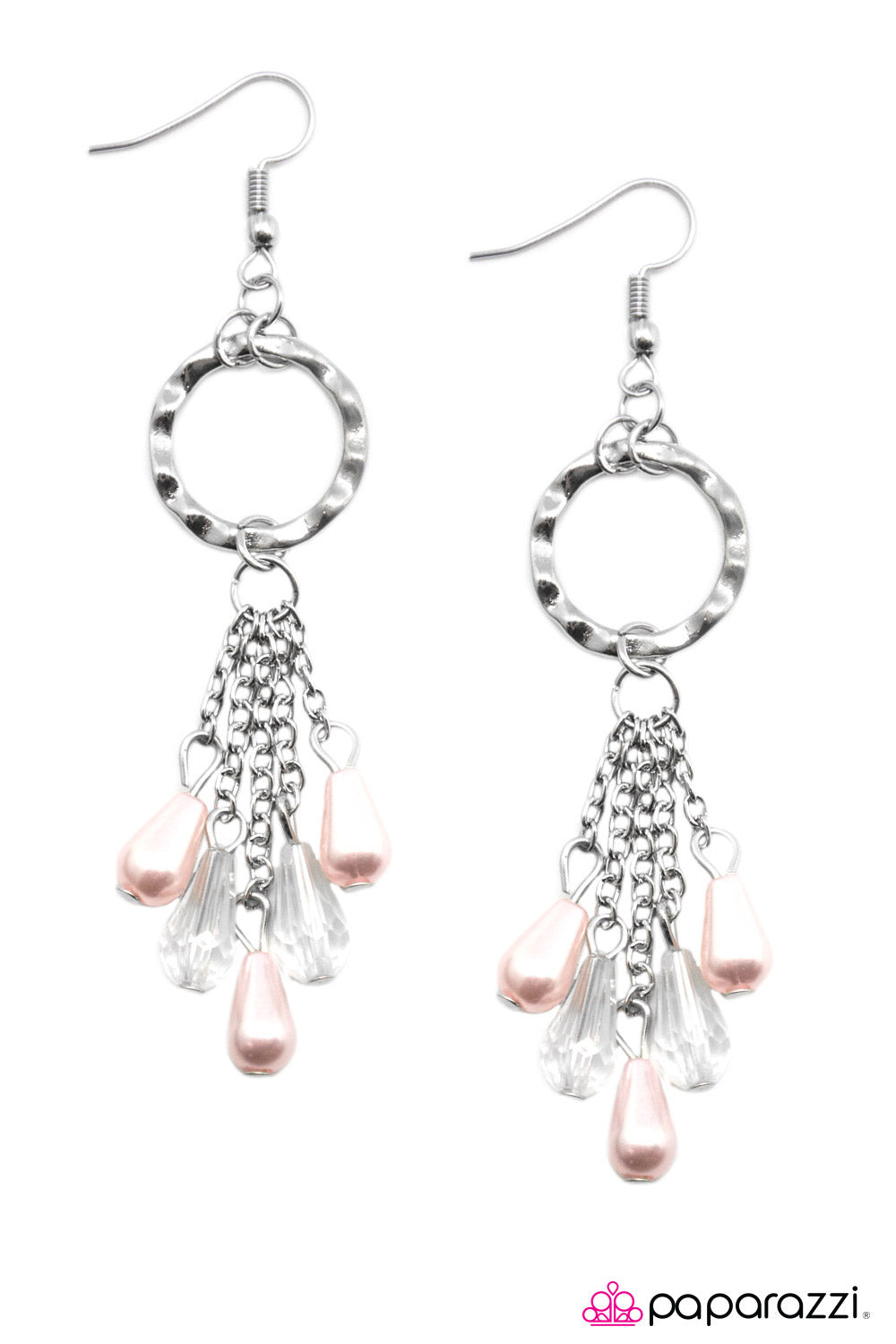 Paparazzi ♥ Sealed With A Kiss - Pink ♥ Earrings