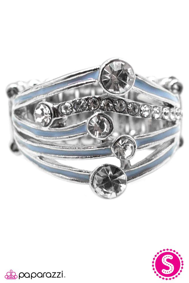 Paparazzi ♥ Let The World Know - Blue ♥ Ring