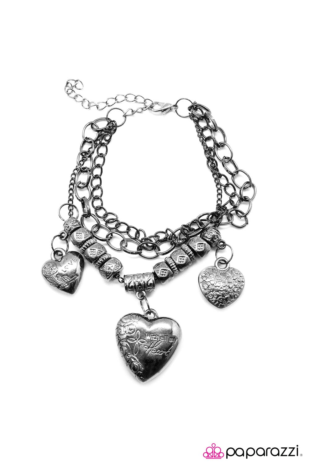 Paparazzi ♥ Say A Little Prayer For You - Black ♥ Bracelet