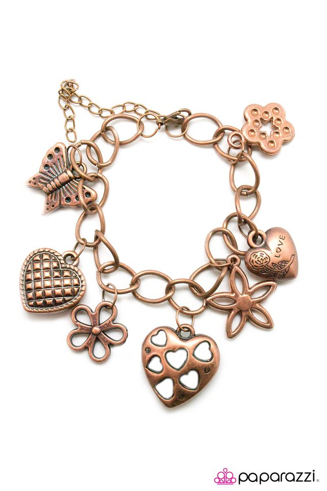 Paparazzi ♥ Everything Ive Ever Wanted - Copper ♥ Bracelet