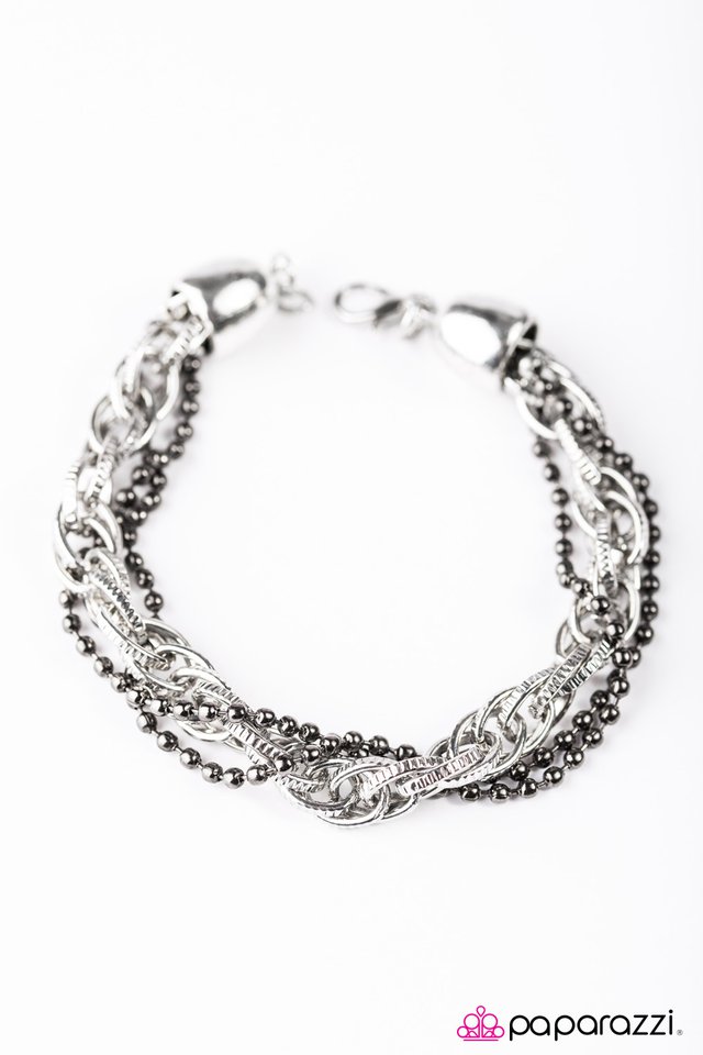 Paparazzi ♥ Lets Get This Party Started - Silver ♥ Bracelet
