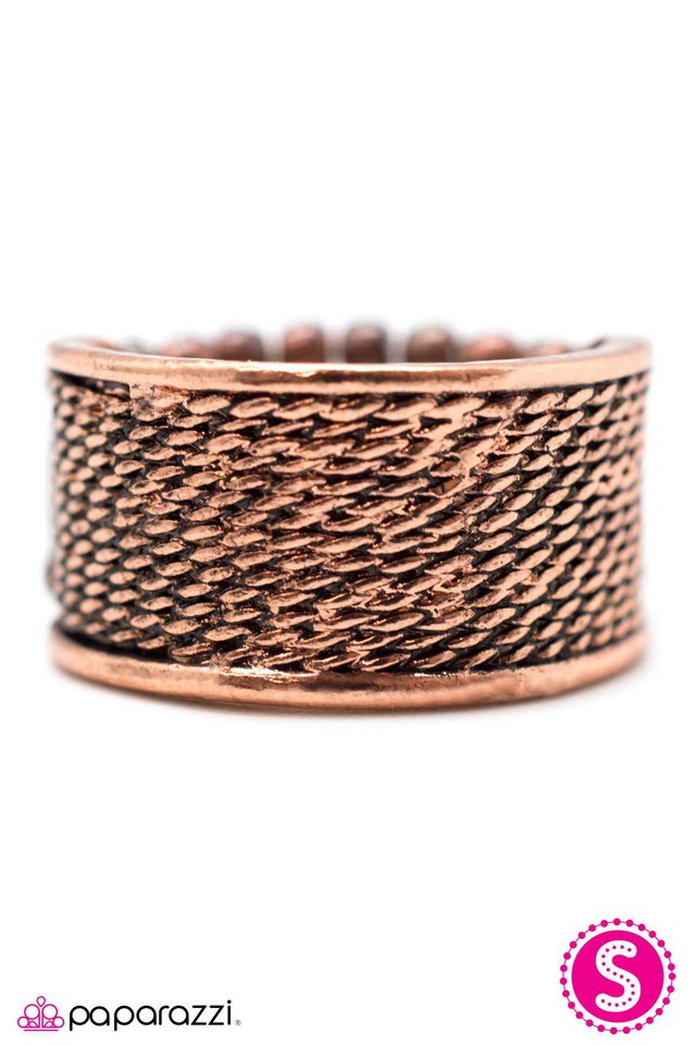 Paparazzi ♥ The GRATE-st Thing - Copper ♥ Ring