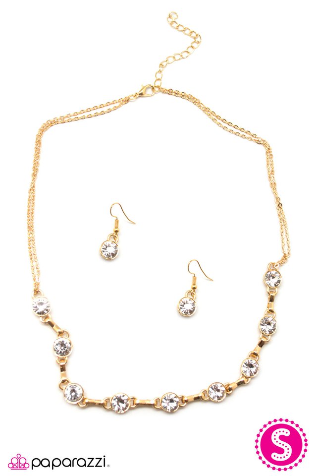 Paparazzi ♥ The Diamond Anniversary - Gold ♥ Necklace