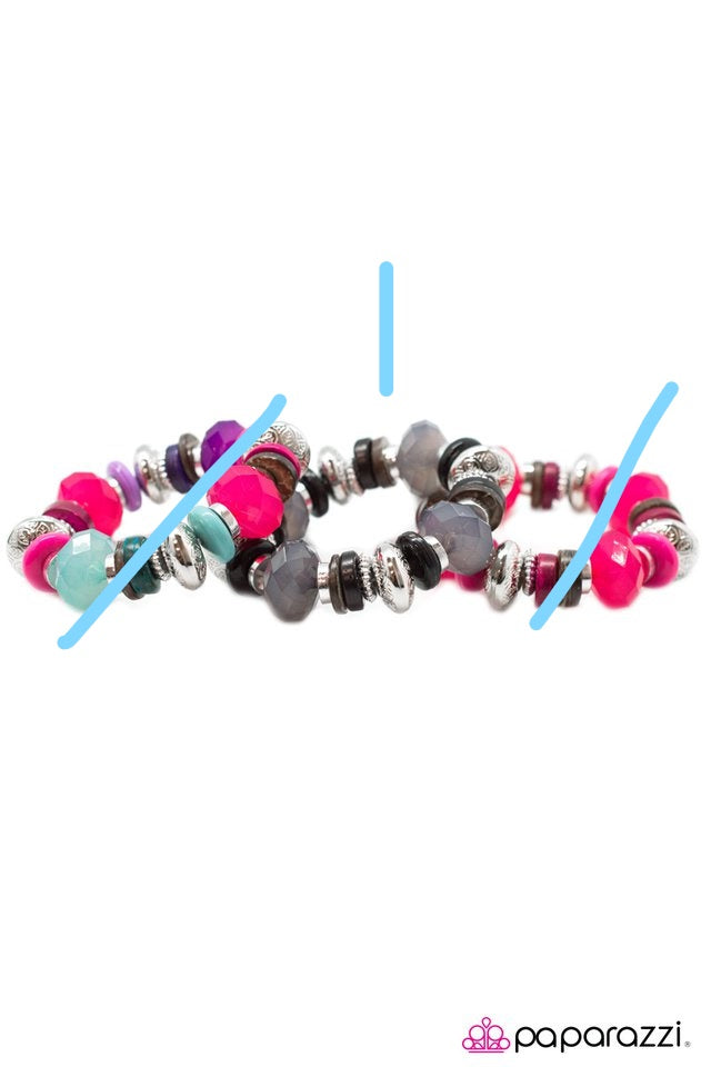 Paparazzi ♥ Starlet Shimmer Bracelet 3 ♥ P9SS-MTXX-009XX