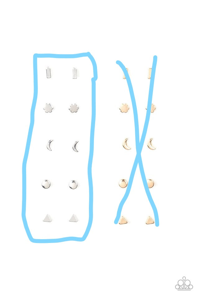 SILVER Paparazzi ♥ Starlet Shimmer Earring Kit ♥ P5SS-MTXX-251XX