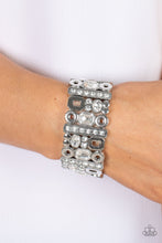 Paparazzi ♥ Dynamically Diverse - White ♥ Bracelet