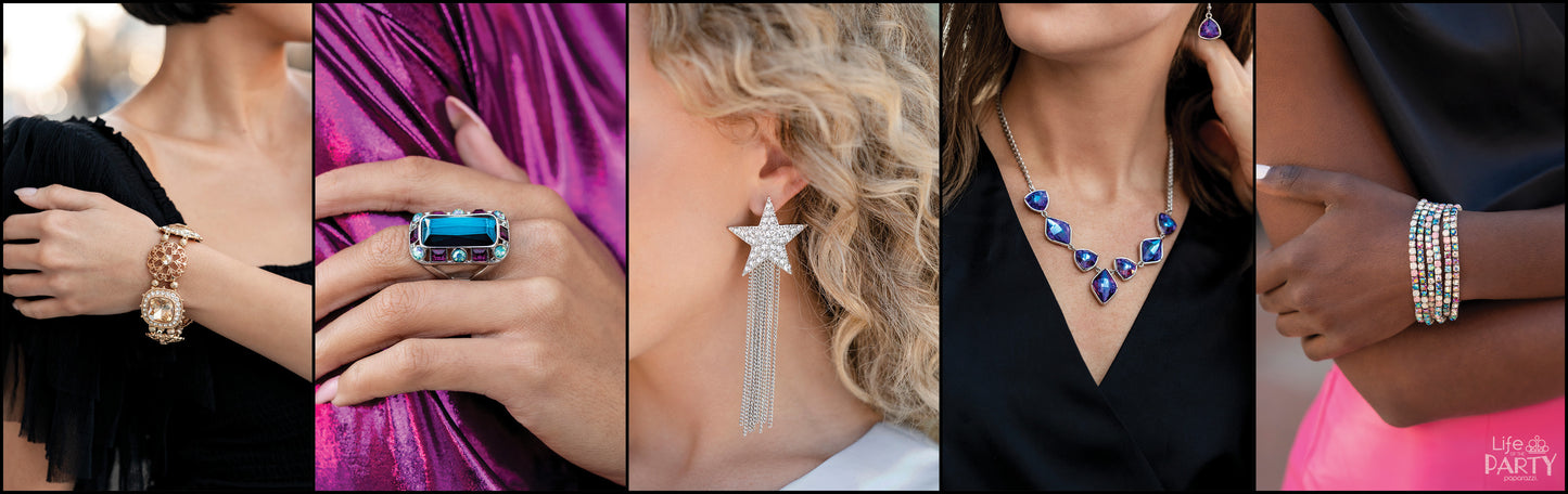 Paparazzi ♥ Life of the Party December 2022 (5 pack) ♥