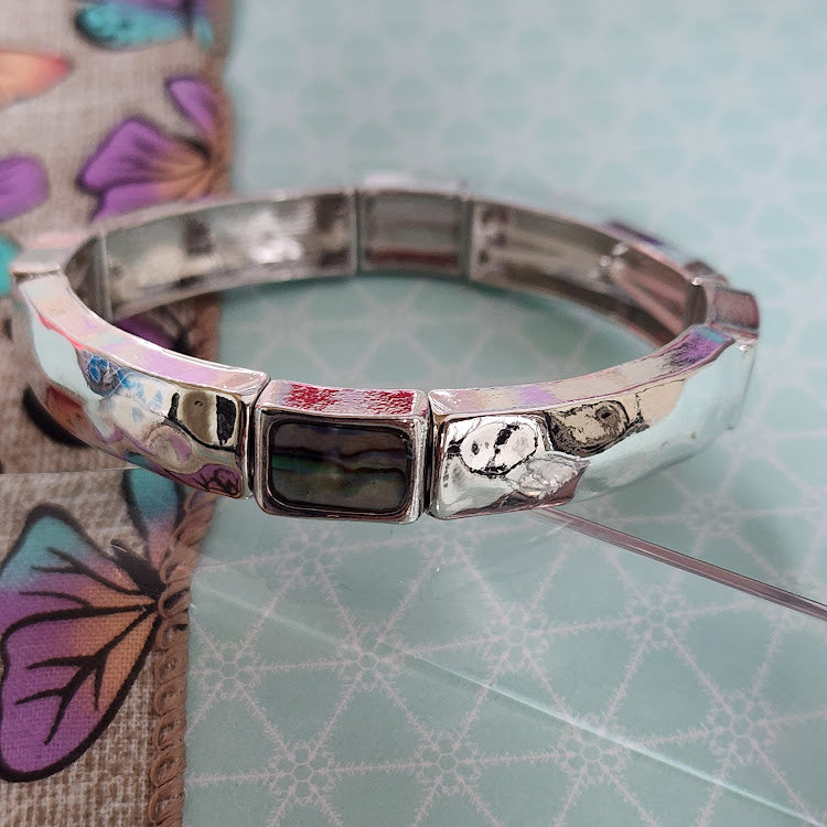 Paparazzi ♥ Admirable Abalone - Blue ♥  Bracelet