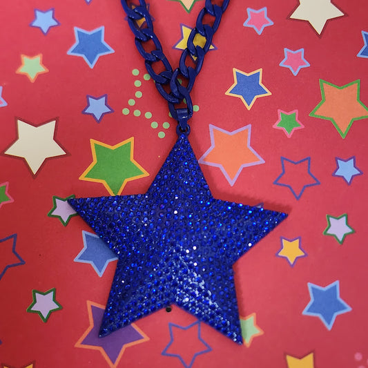 Paparazzi ♥ Stellar Selfie - Blue ♥  Necklace