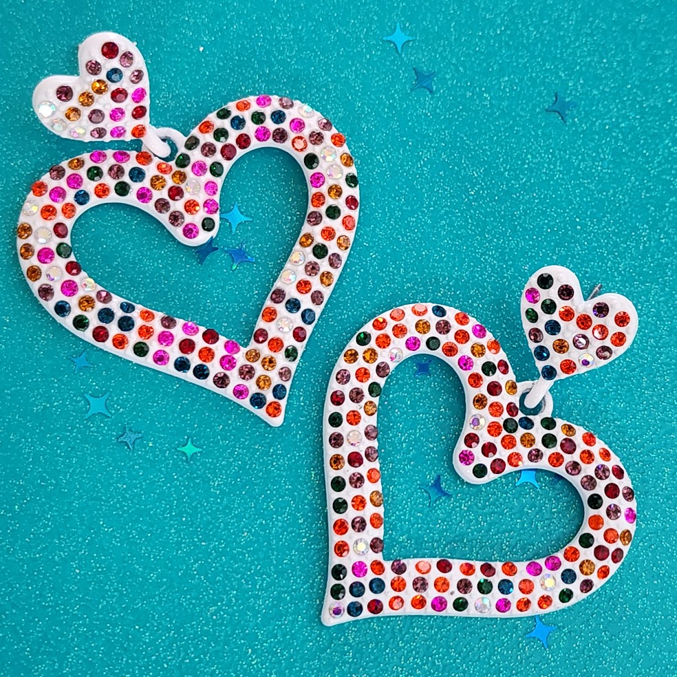 Paparazzi ♥ Dazzling Deed - Multi ♥  Post Earrings