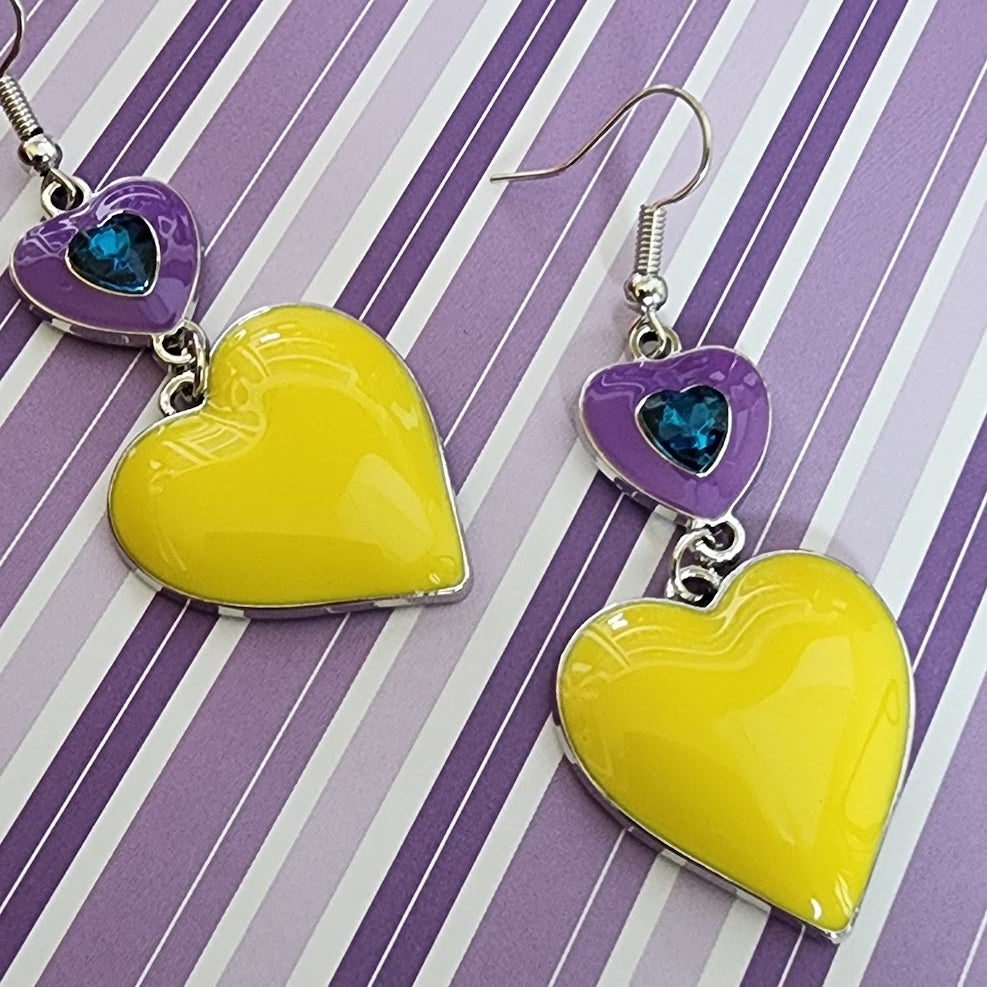 Paparazzi ♥ Flirting with Fashion - Purple ♥  Earrings