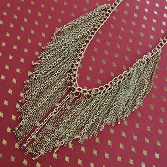 Paparazzi ♥ Cue The Fireworks - Gold ♥  Necklace