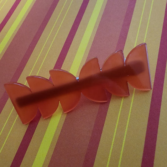 Paparazzi ♥ Nothing Phases Me - Orange ♥  Hair Clip