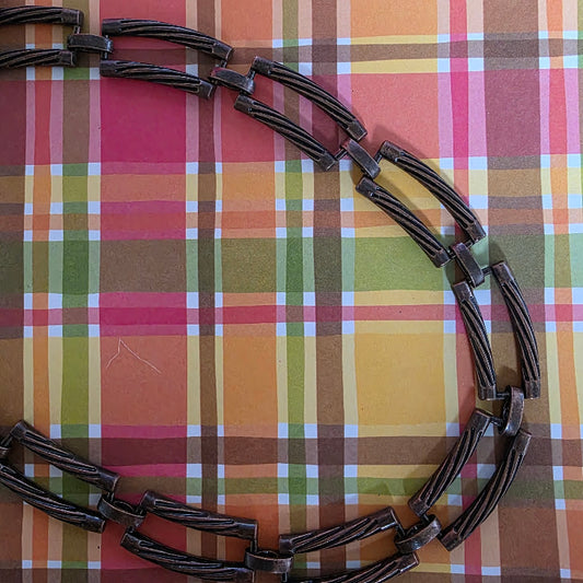 Paparazzi ♥ Technical Texture - Copper ♥  Necklace