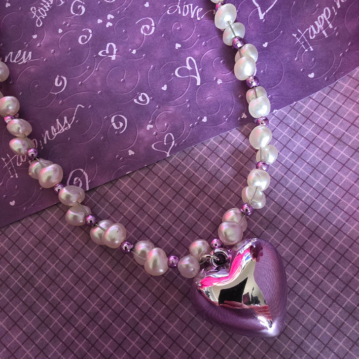 Paparazzi ♥ Mermaid Model - Purple ♥  Necklace