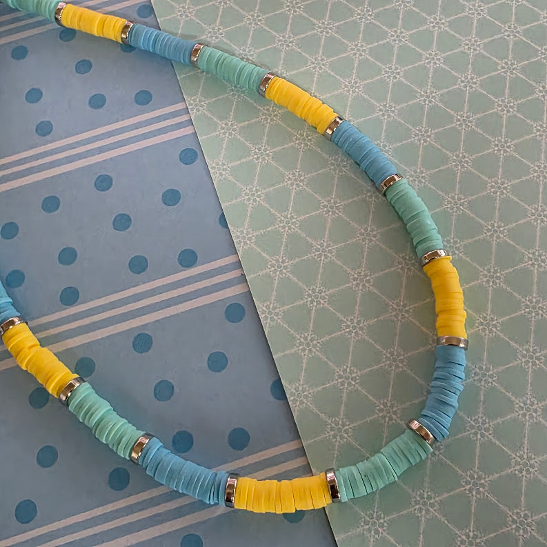 Paparazzi ♥ Rainbow Road - Blue ♥  Necklace