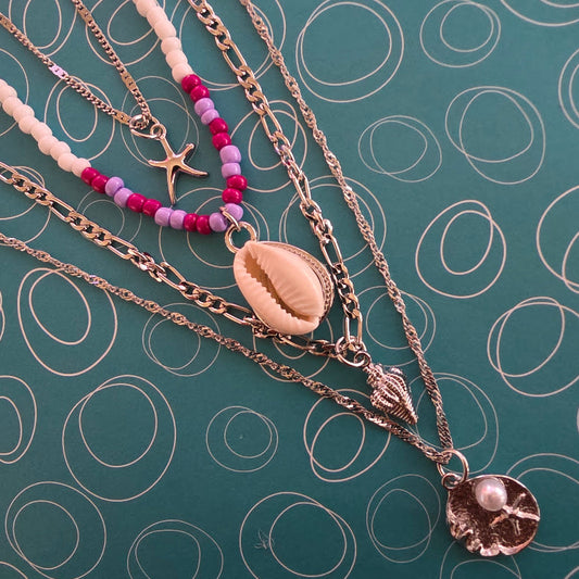 Paparazzi ♥ Oceanic Obligato - Purple ♥  Necklace