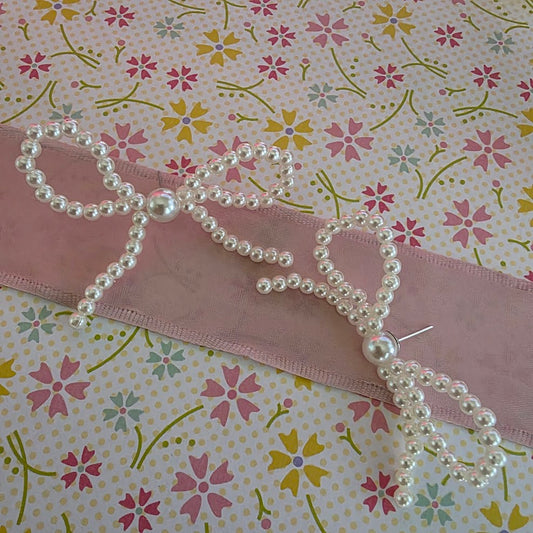 Paparazzi ♥ Better Ballerina - White ♥  Post Earrings