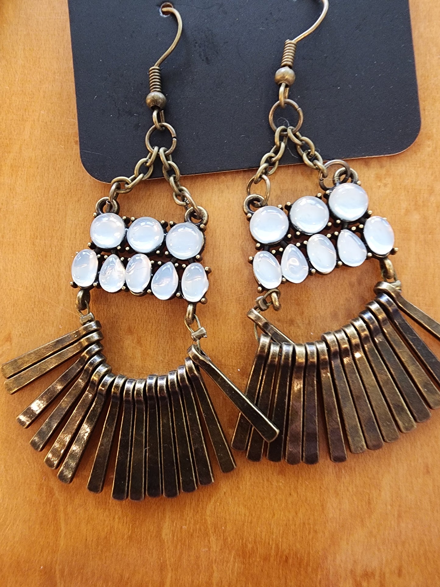 Paparazzi ♥ A FLARE For Fierceness - Brass ♥  Earrings