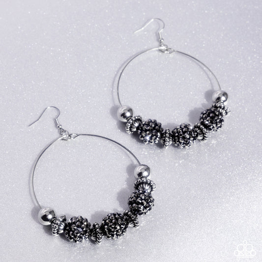 Paparazzi ♥ I Can Take a Compliment - Silver ♥  Earrings