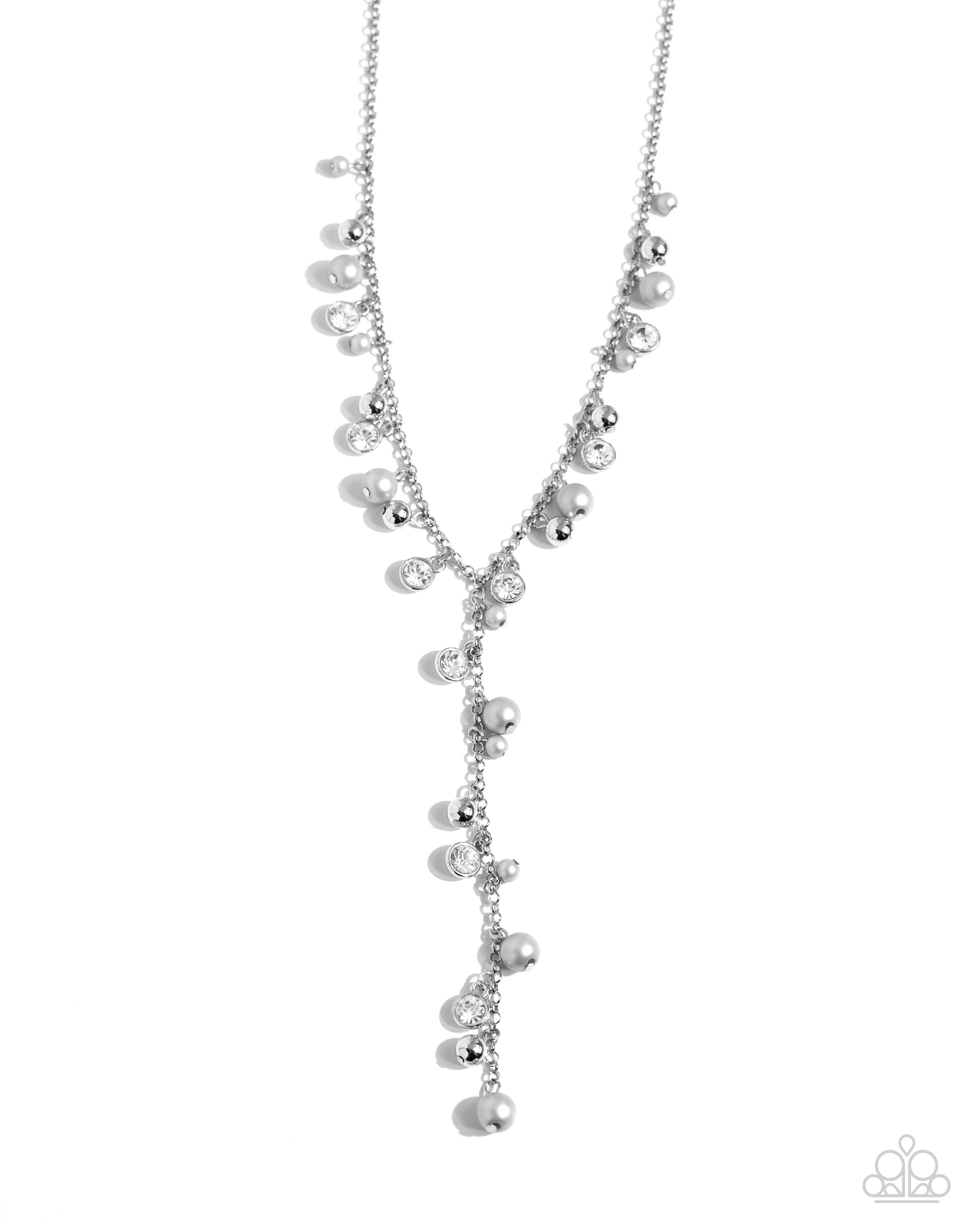 Paparazzi ♥ Noble Notion - Silver ♥ Necklace – LisaAbercrombie