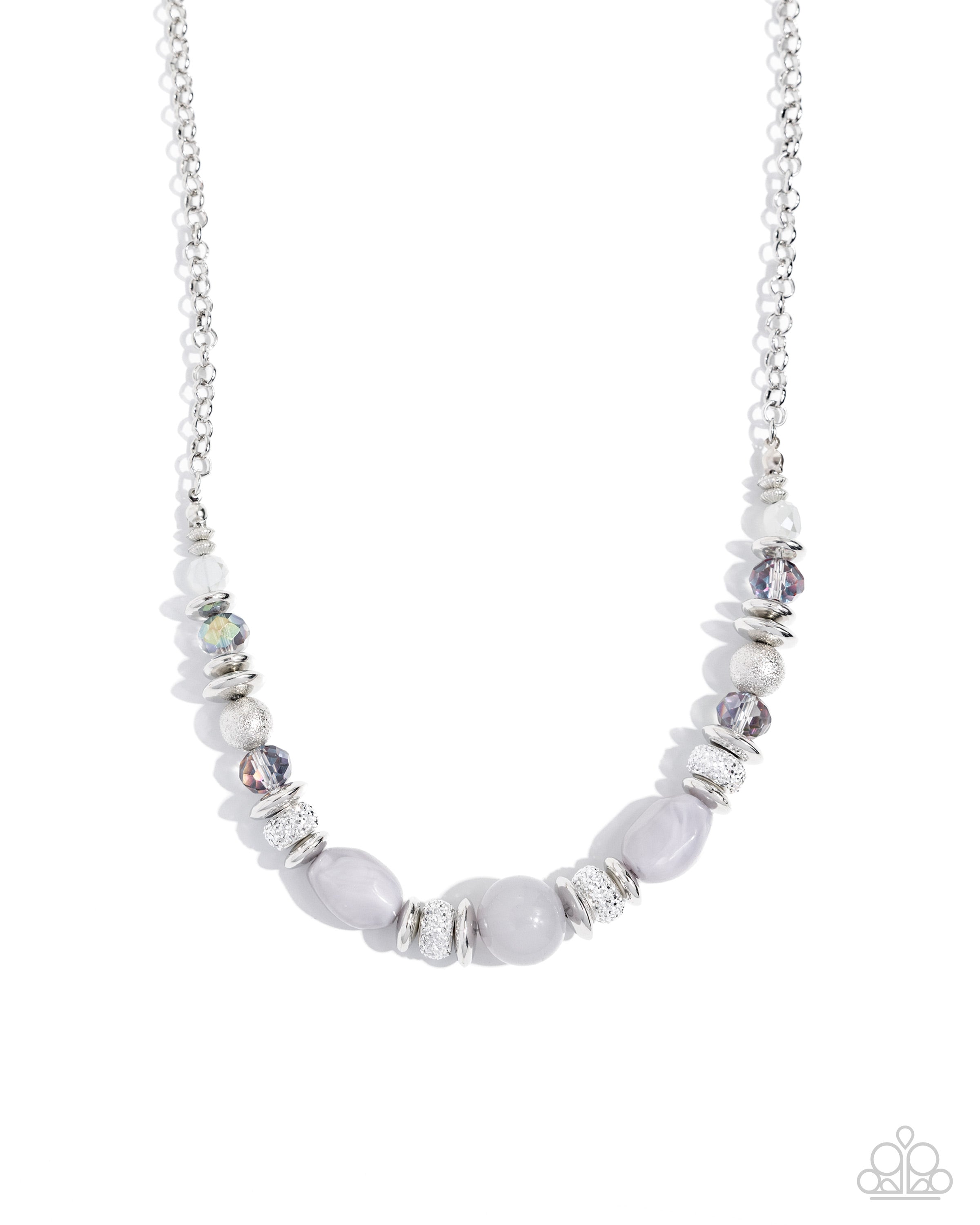 Paparazzi ♥ Refined Redux - Silver ♥ Necklace – LisaAbercrombie