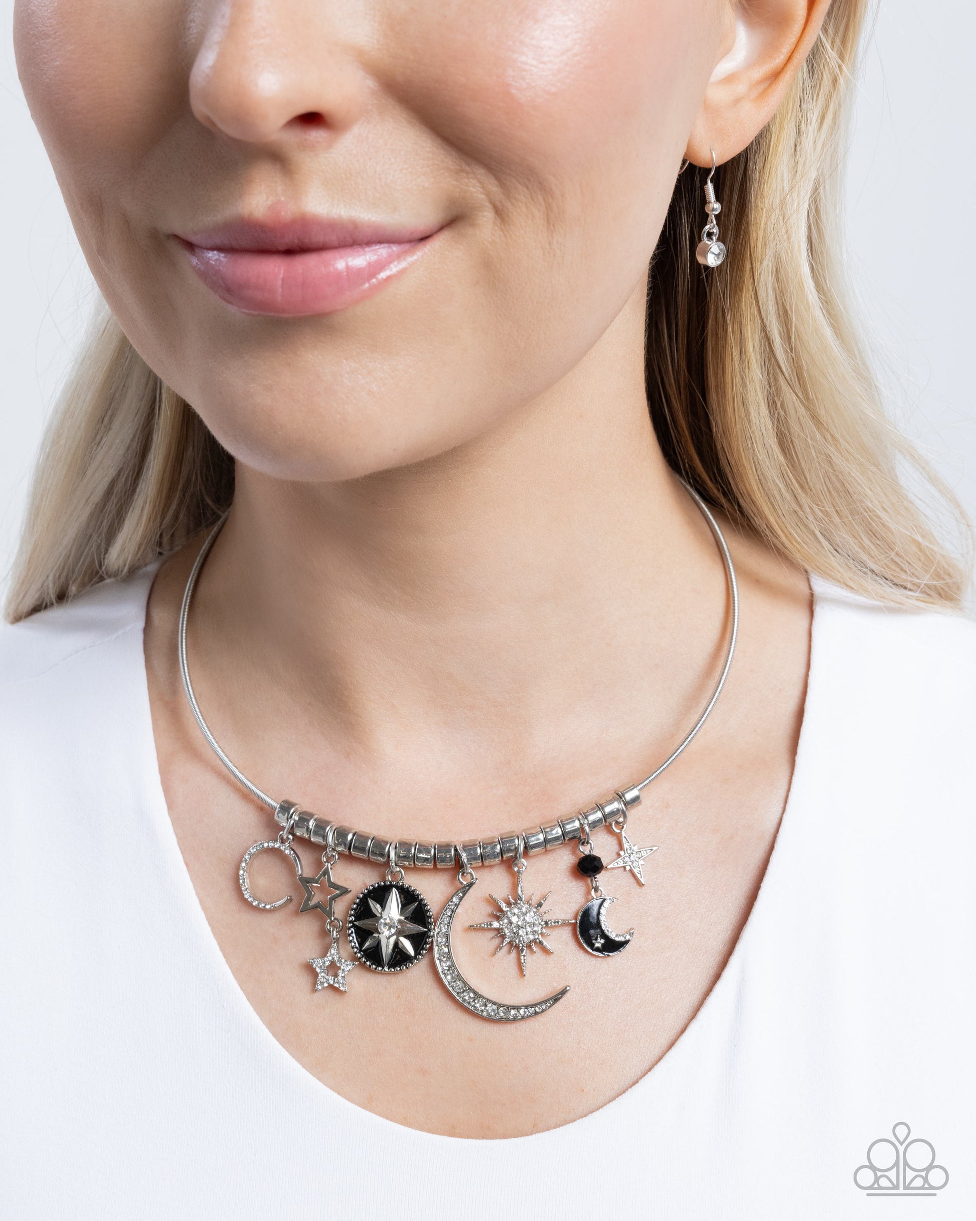 Paparazzi ♥ Celestial Ceremony - Black ♥ Necklace – LisaAbercrombie