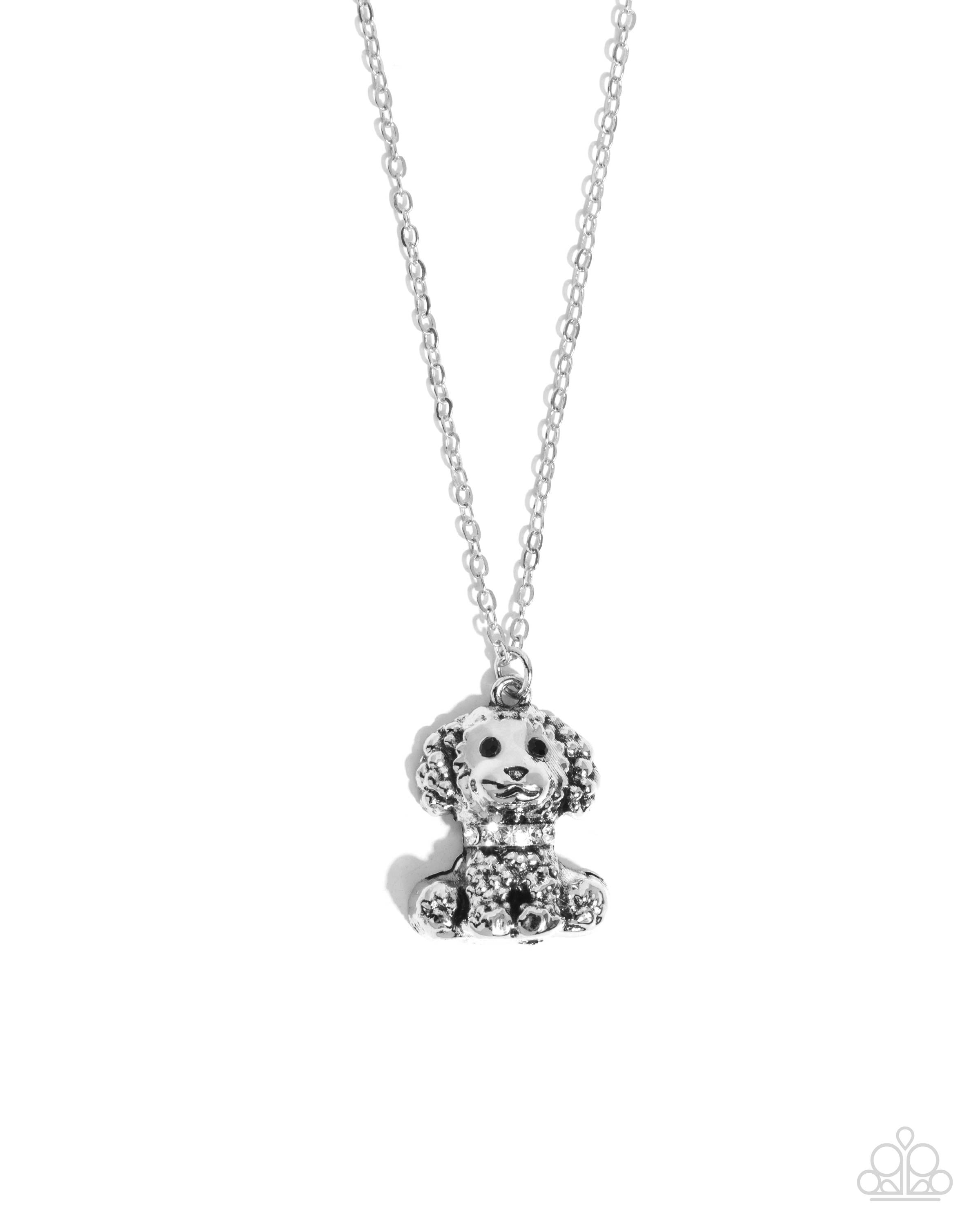 Paparazzi ♥ Poodle Pizzazz - White ♥ Necklace – LisaAbercrombie