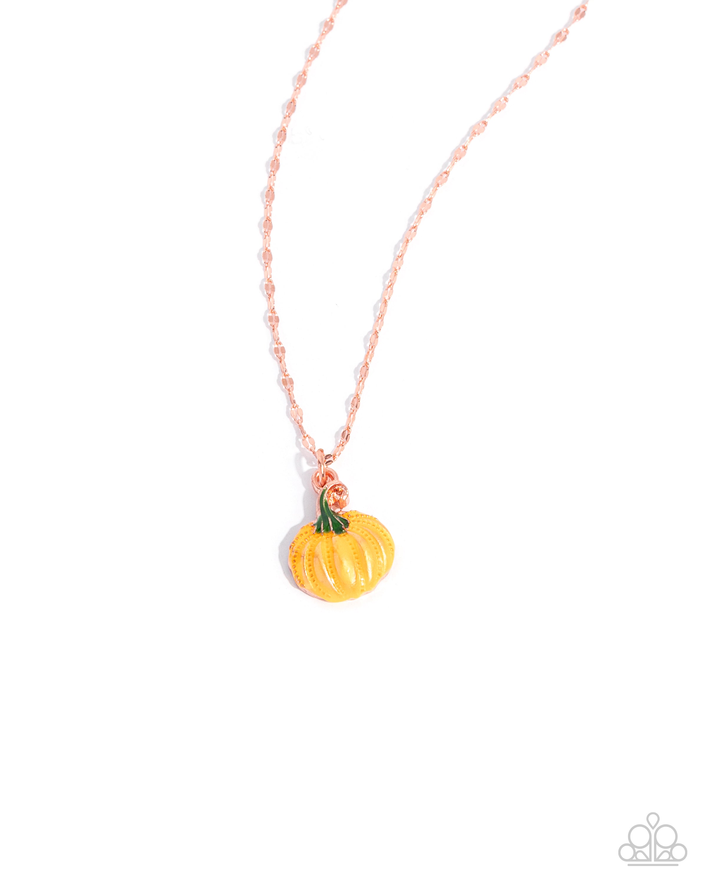 ハッピー Paparazzi ♥ Pumpkin Patch - Copper ♥ Necklace