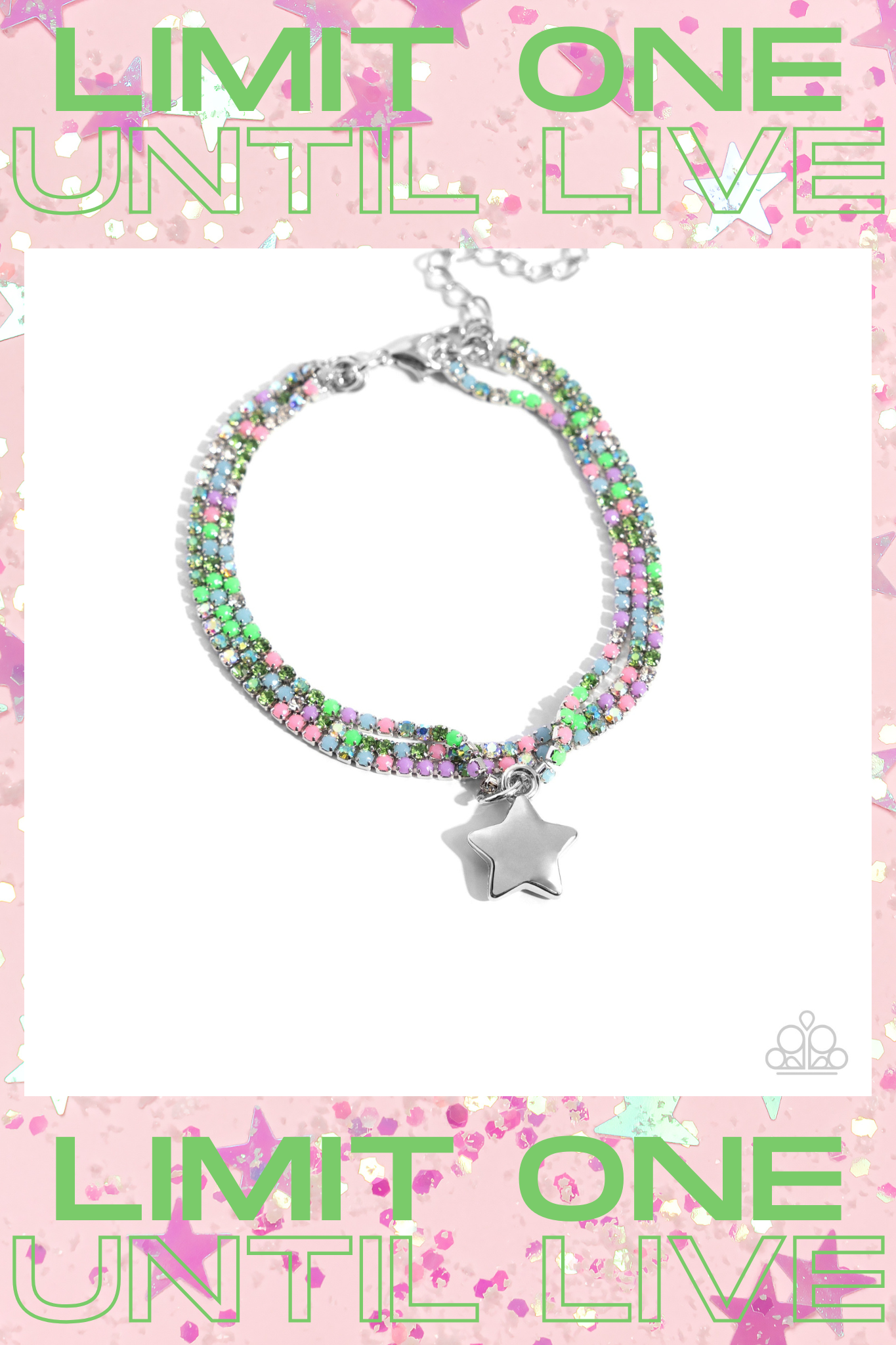 Paparazzi ♥ Stellar Savvy - Green ♥  Bracelet