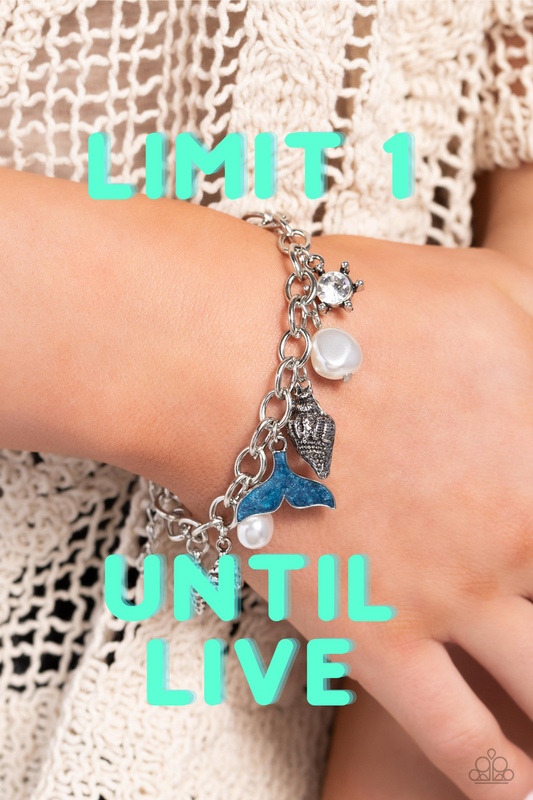 Paparazzi ♥ MERMAID For Each Other - Blue ♥  Bracelet
