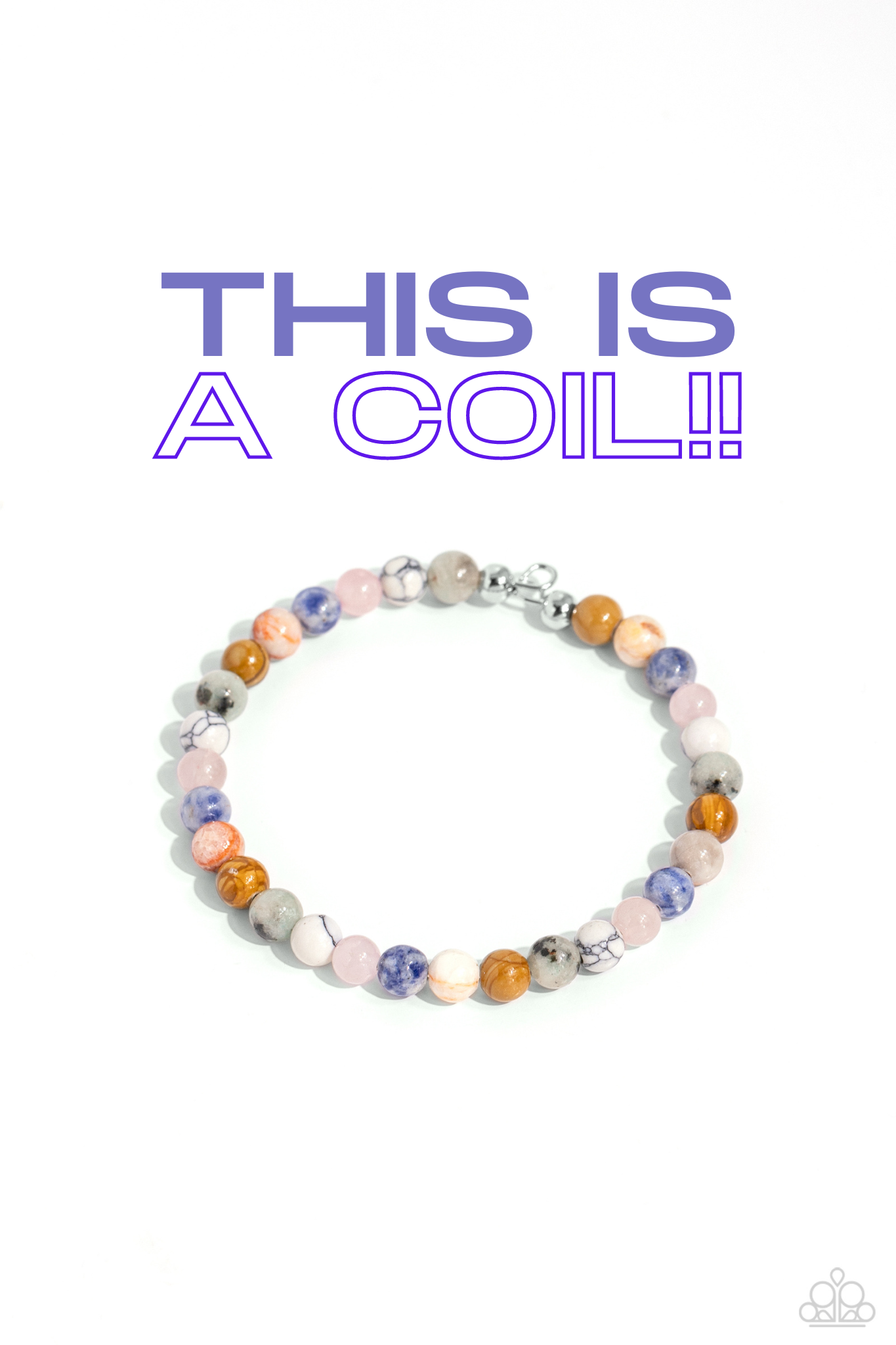 Paparazzi ♥ Sinuous Stones - Multi ♥  Bracelet