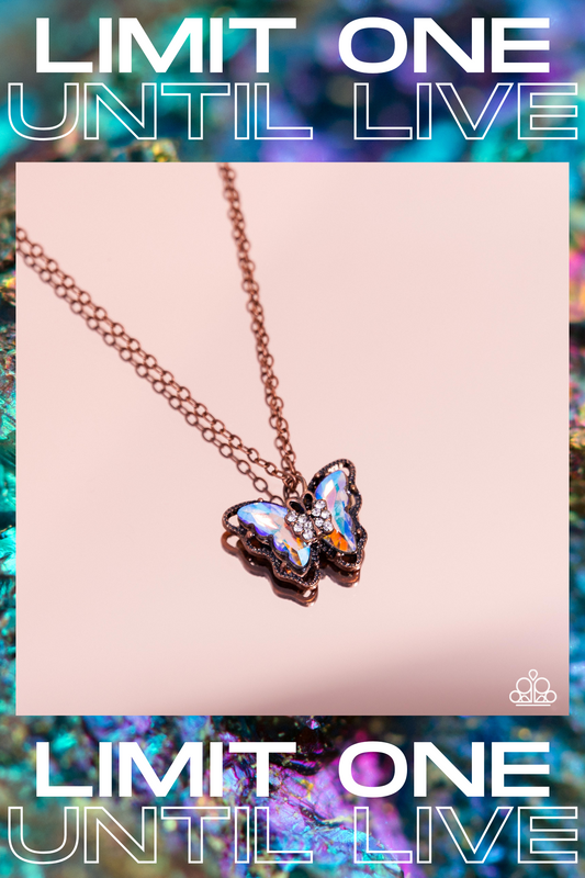 Paparazzi ♥ Whispering Wings - Copper ♥  Necklace