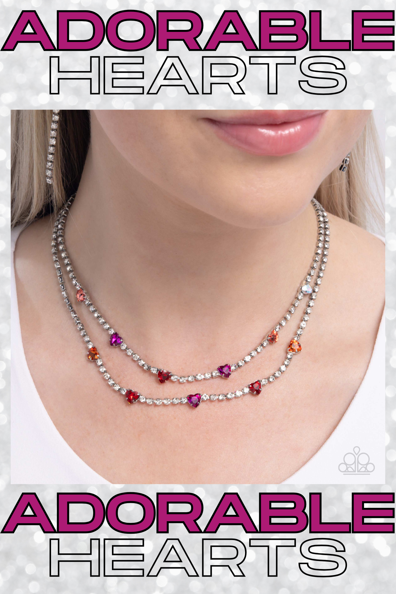 Paparazzi ♥ Courting Closeness - Red ♥ Necklace