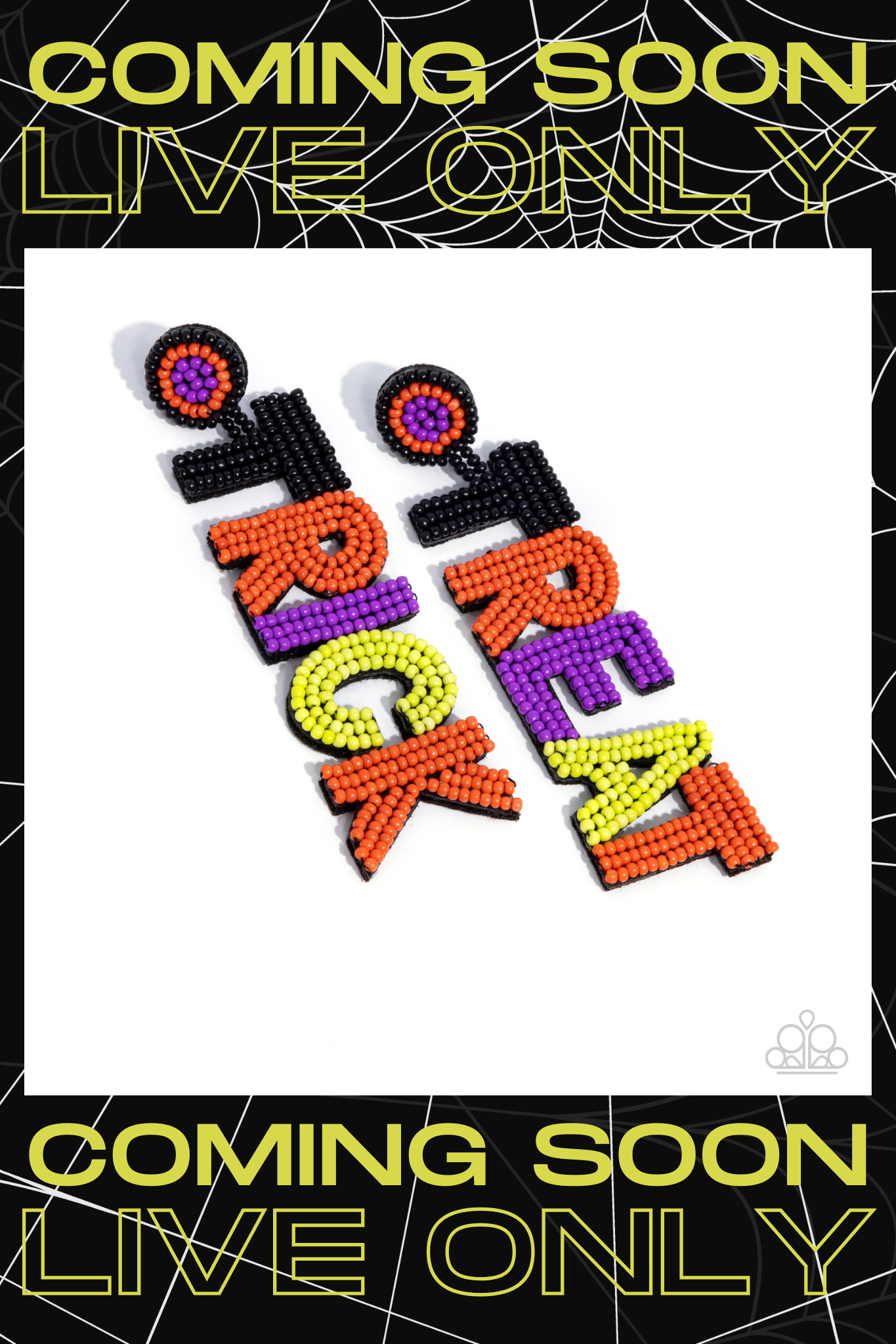 Paparazzi ♥ Halloween Hallmark - Multi ♥  Post Earrings