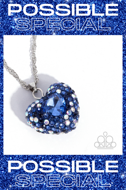 Paparazzi ♥ Best Of My Heart - Blue ♥  Necklace