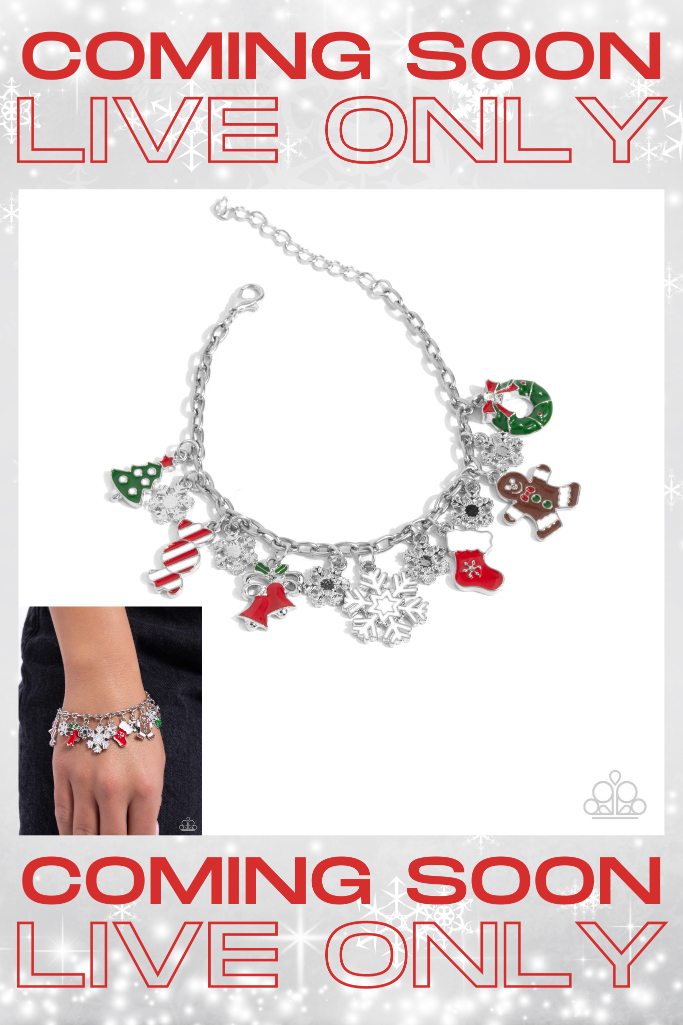 Paparazzi ♥ Christmas Cascade - Multi ♥  Bracelet