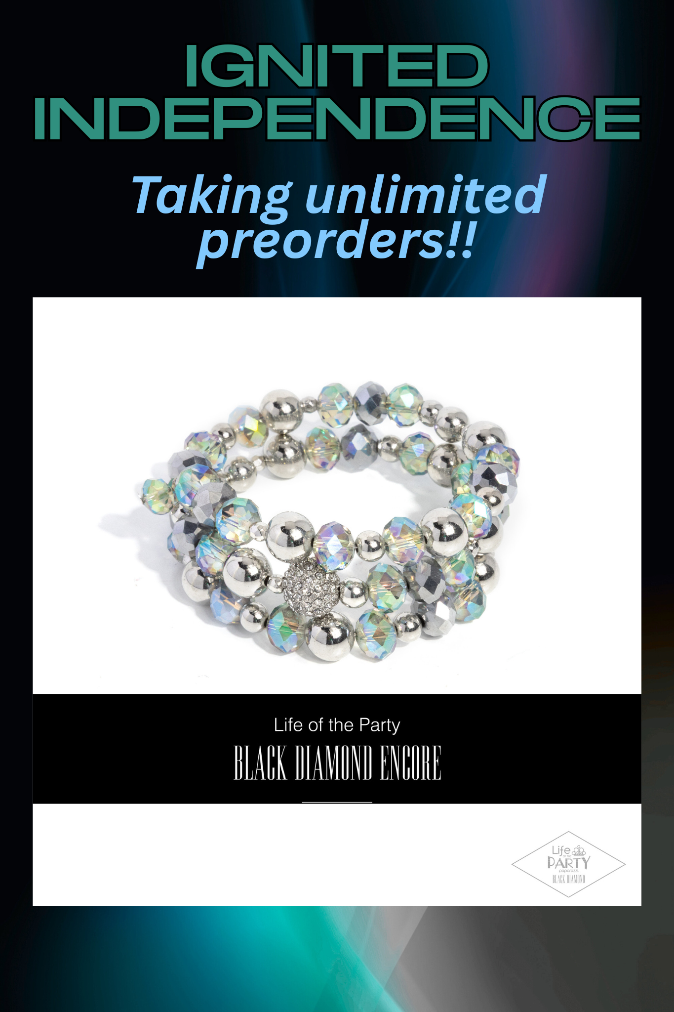 *Ordered 10/14* Paparazzi ♥ Ignited Independence - Silver ♥  Bracelet