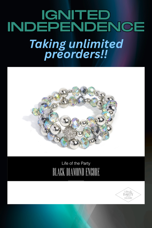 *Ordered 10/14* Paparazzi ♥ Ignited Independence - Silver ♥  Bracelet